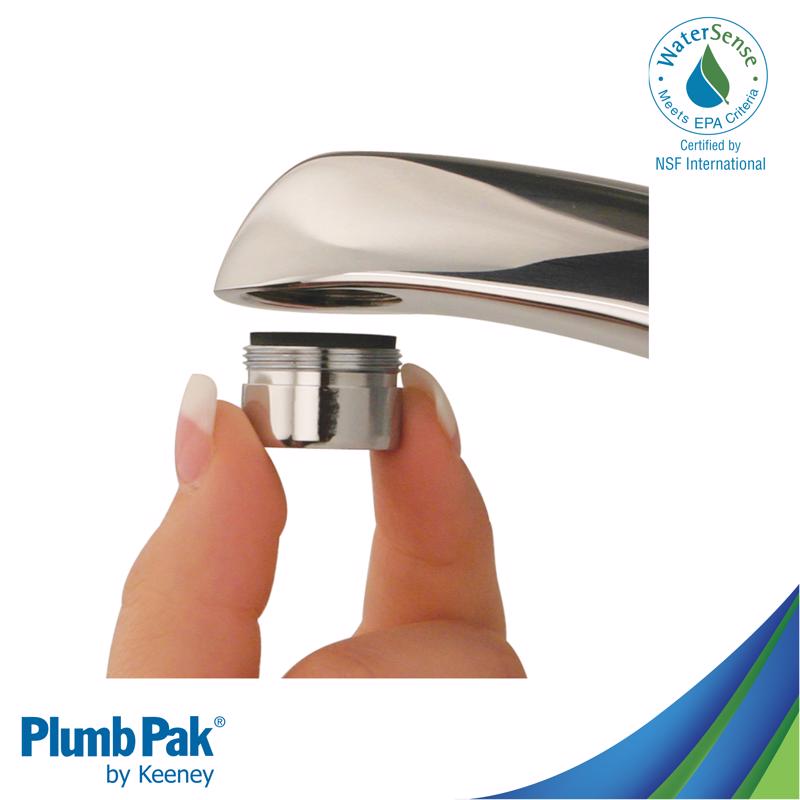Plumb Pak Male Thread 13/16 in.-27 Chrome Faucet Aerator