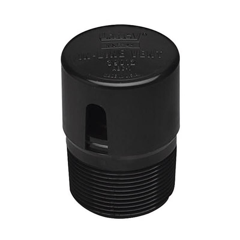 VENT PLN INLINE ABS 1.5"