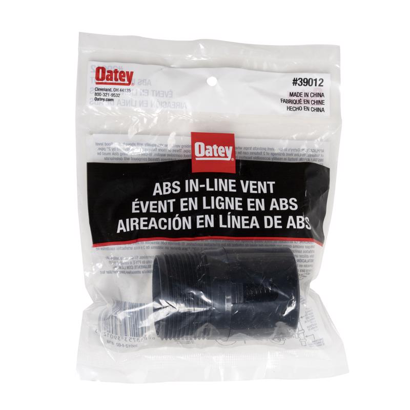 Oatey 1-1/2 in. 1/2 in. D ABS In-Line Vent