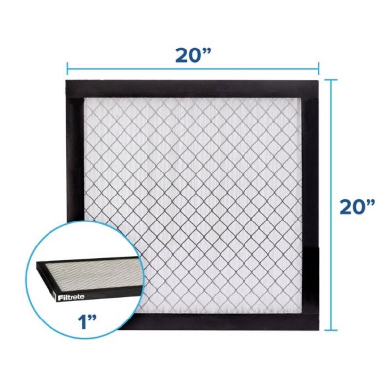 Filtrete 20 in. W X 20 in. H X 1 in. 14 MERV Pleated Air Filter