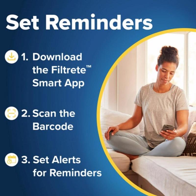Filtrete 20 in. W X 20 in. H X 1 in. 14 MERV Pleated Air Filter