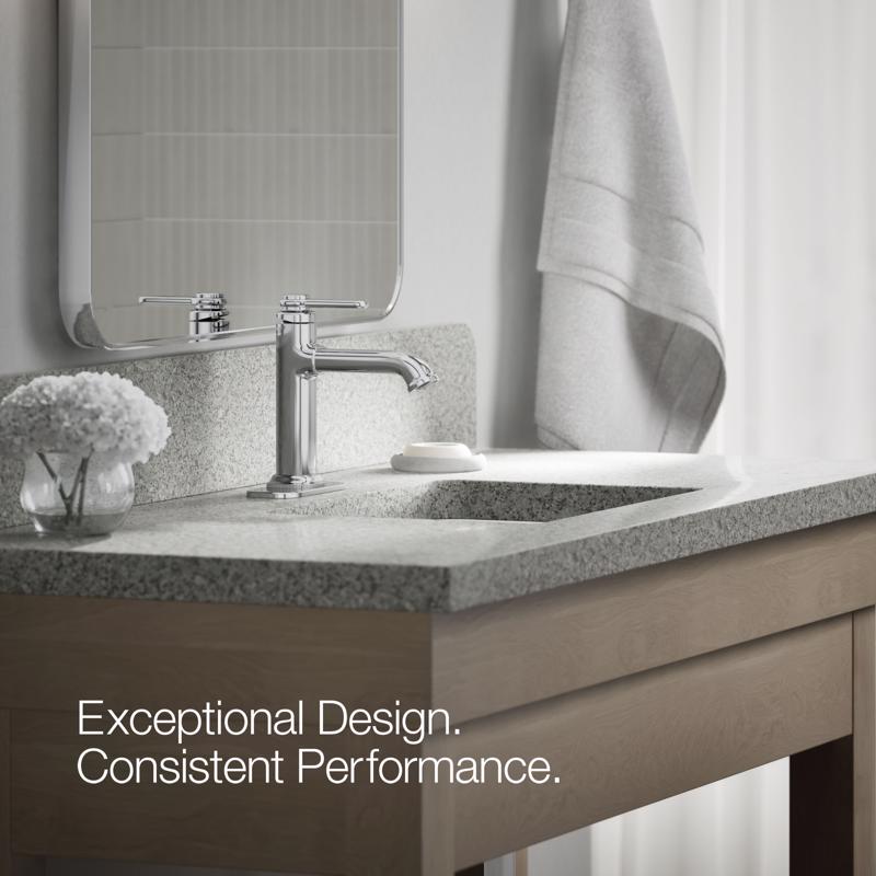 Kohler Modern Single-Handle Polished Chrome Faucet and Bath Hardware Kit