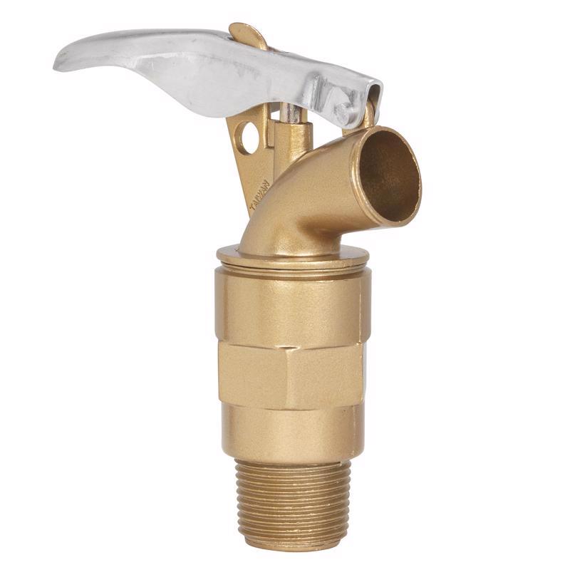 Homewerks 3/4 in. MIP pc X 3/4 in. Zinc Drum & Barrel Faucet
