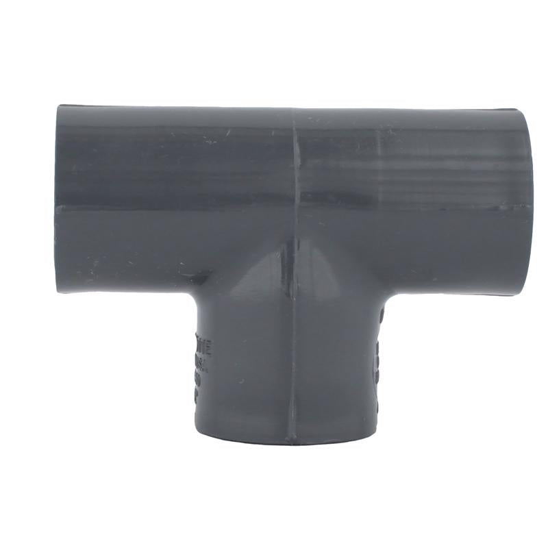 Charlotte Pipe Schedule 80 1-1/4 in. Slip X 1-1/4 in. D Slip PVC Tee 1 pk