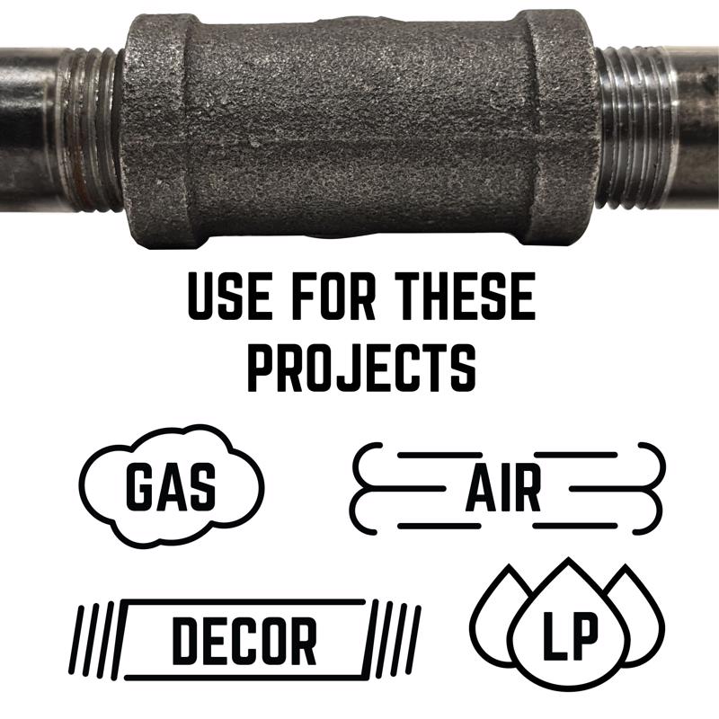 STZ Industries 1/8 in. FIP each X 1/8 in. D FIP Black Malleable Iron 45 Degree Elbow