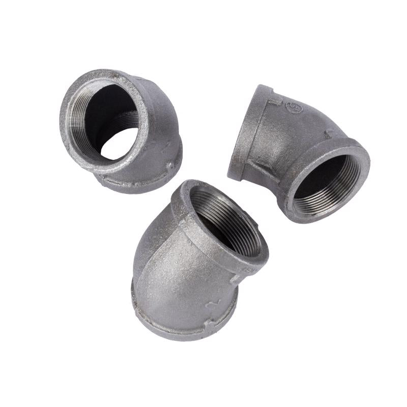 STZ Industries 1/8 in. FIP each X 1/8 in. D FIP Black Malleable Iron 45 Degree Elbow