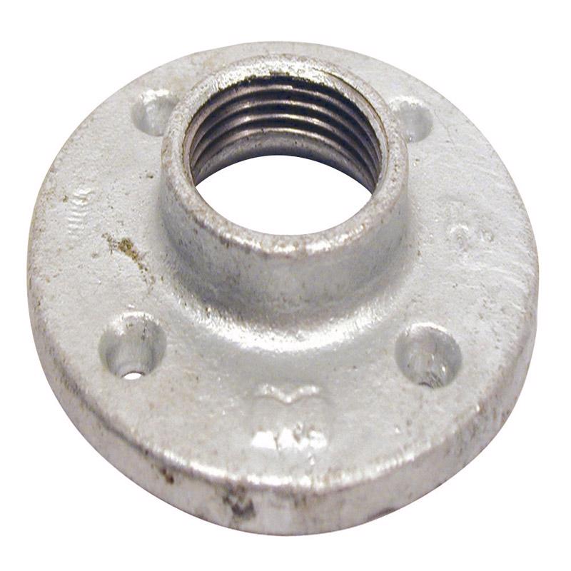 FLANGE FLOOR 3/8" GALV