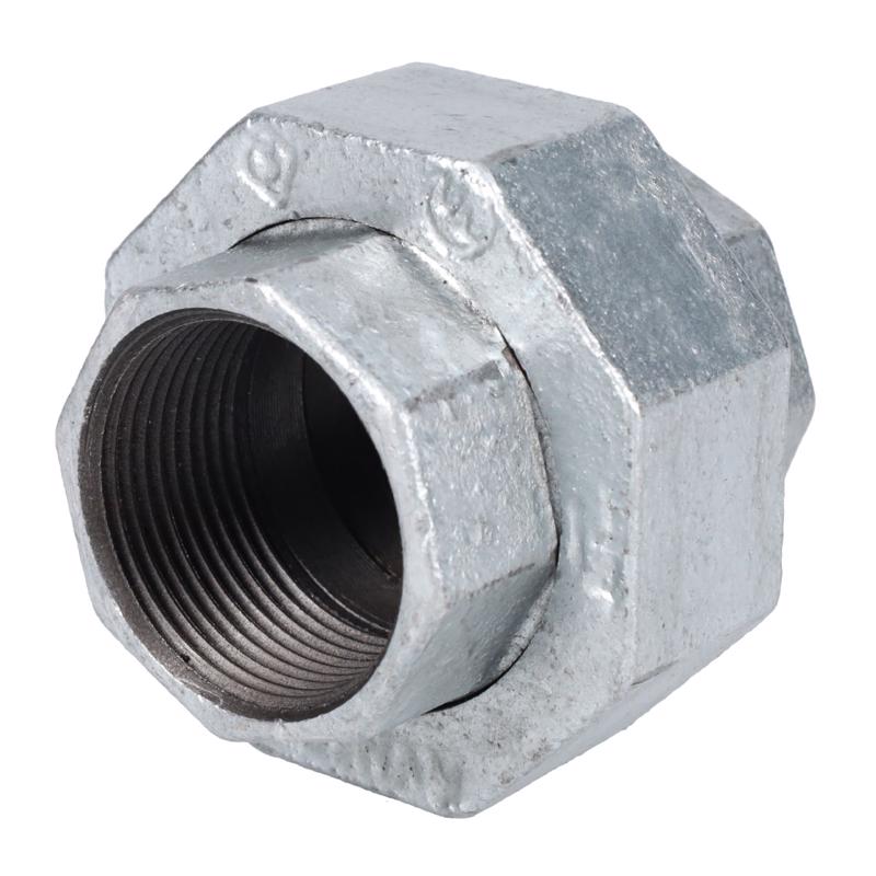 STZ Industries 1-1/4 in. FIP each X 1-1/4 in. D FIP Galvanized Malleable Iron Union
