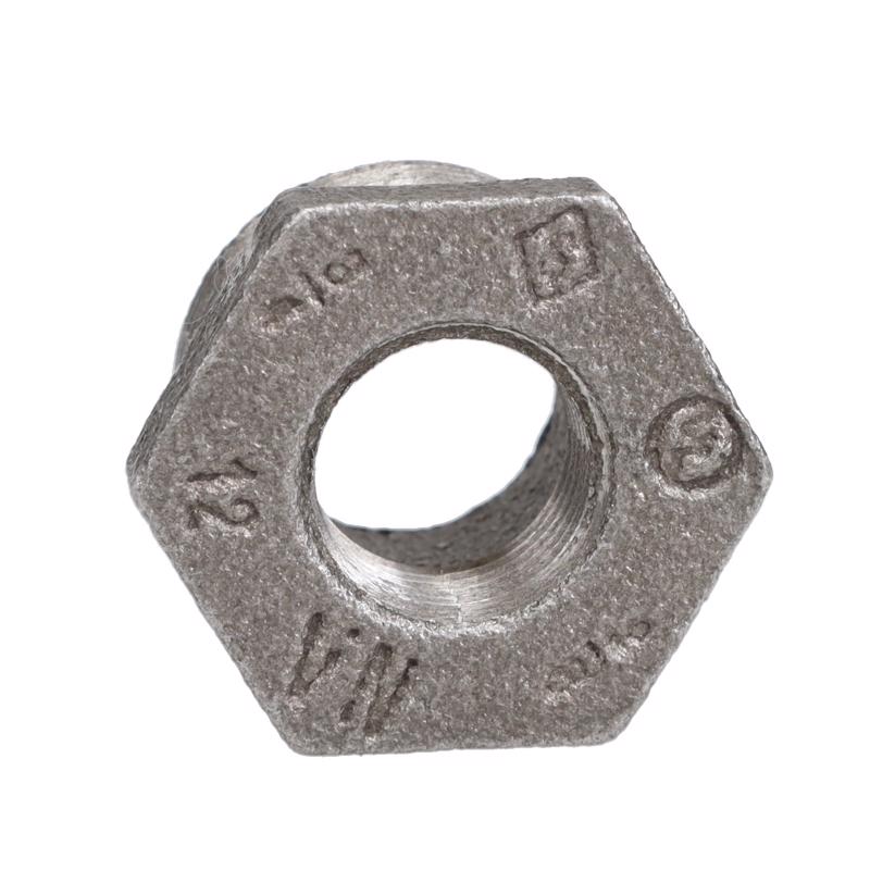 STZ Industries 3/4 in. MIP each X 3/8 in. D FIP Black Malleable Iron Hex Bushing