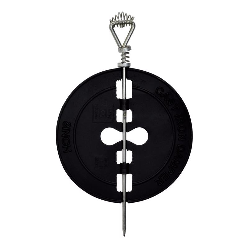 DAMPER CAST IRON 8"