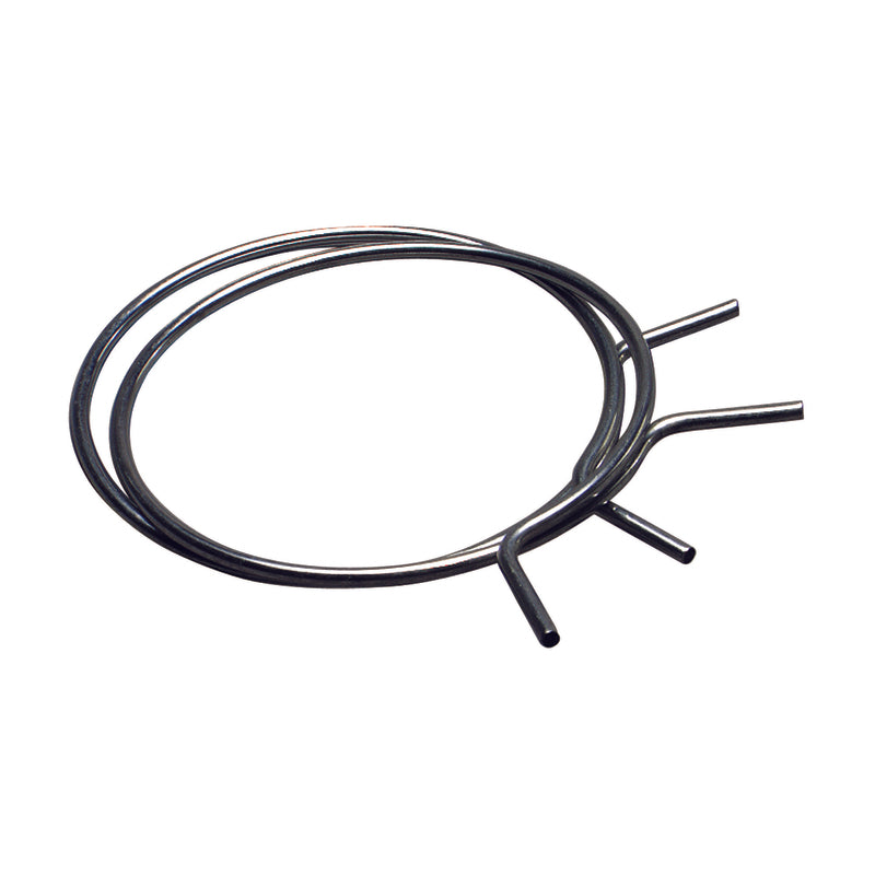 Ace 3 in to 4 in. Silver Spring Tension Clamps Metal