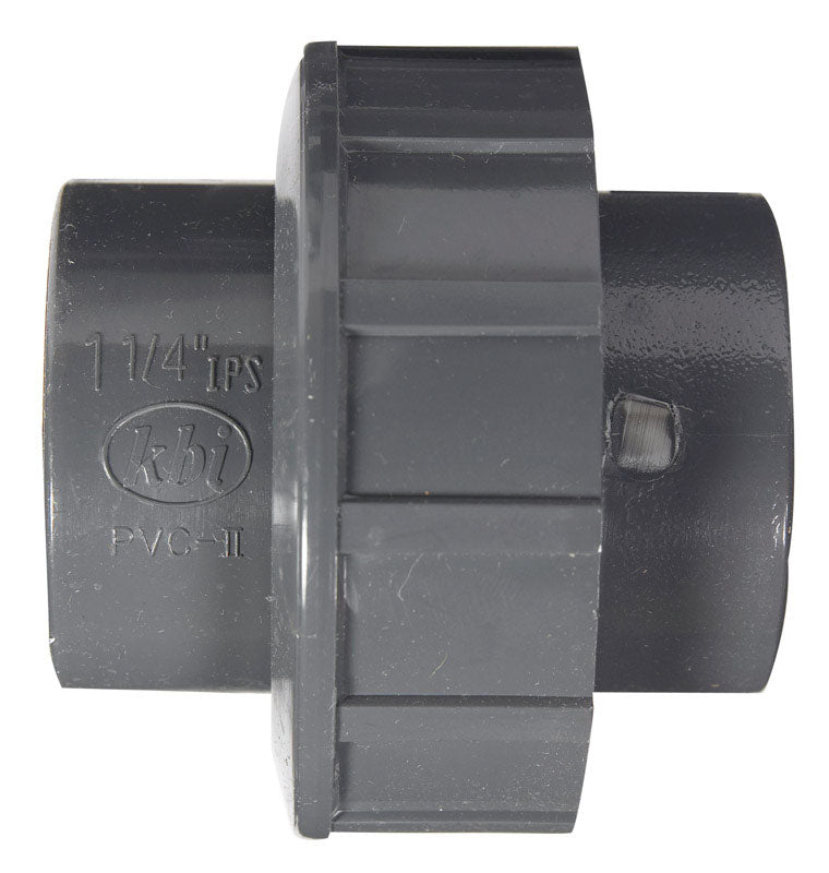 PVC UNION SCH80 1.25"SXS