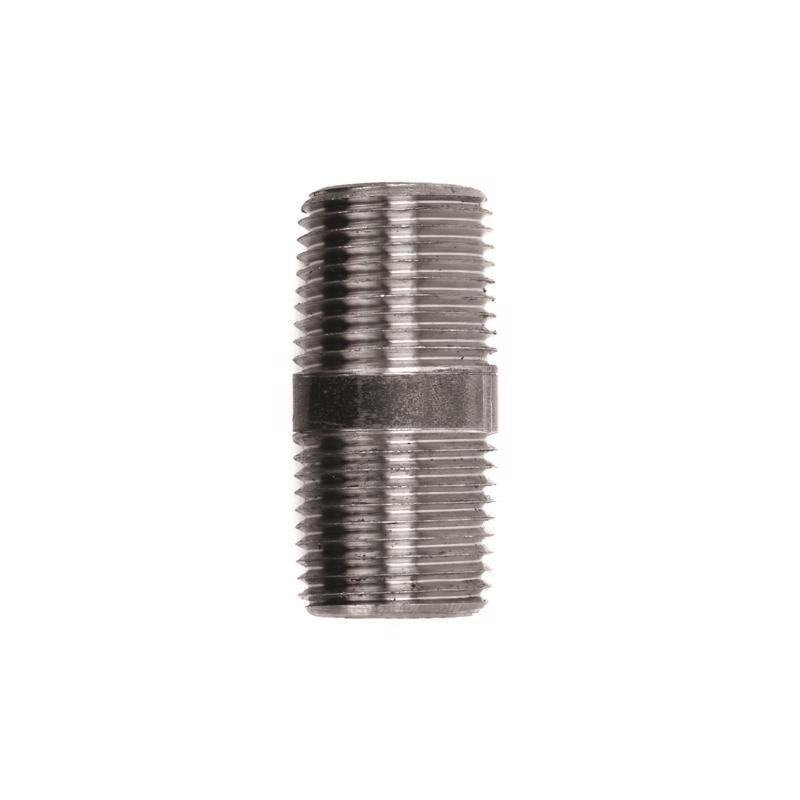NIPPLE BLACK 1/2"X1.5"
