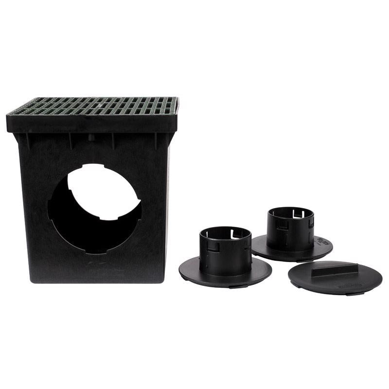 BASIN SQR 2-HOLE 12" KIT