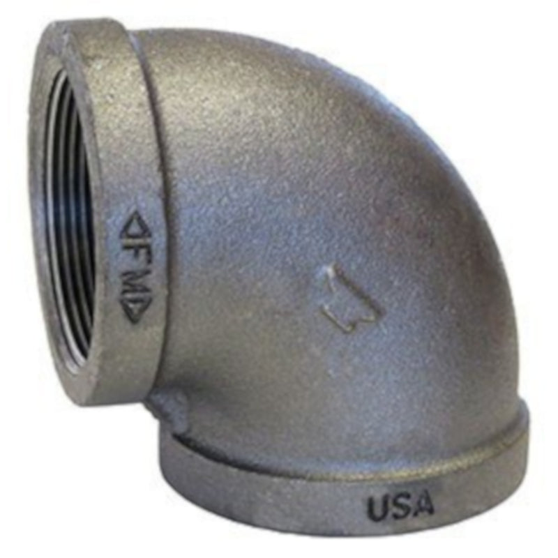 ELBOW 90 BLACK 3/4"