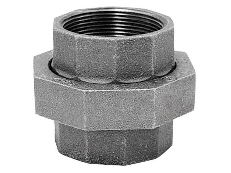 UNION BLACK 1-1/2"FPT