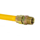 Eastman 5/8 in. Female Flare X 3/4 in. D MIP 36 in. Stainless Steel Gas Connector