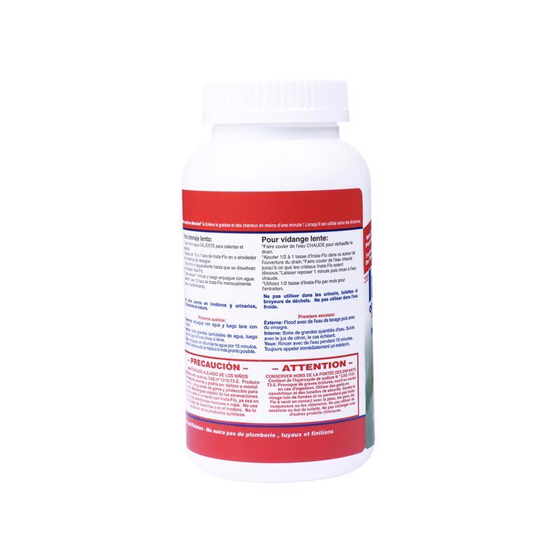 Insta-Flo Crystals Drain Cleaner 1 lb