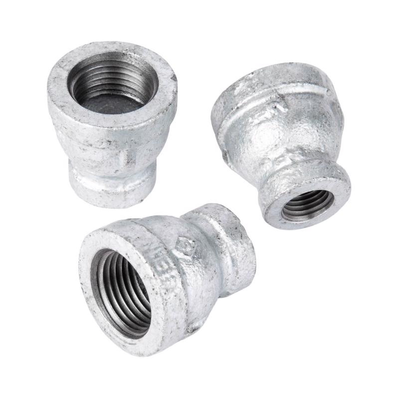 STZ Industries 2 in. FIP each X 1-1/4 in. D FIP Galvanized Malleable Iron Reducing Coupling