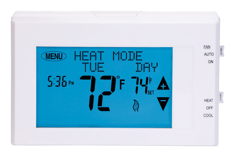 Ace Heating and Cooling Touch Screen Programmable Thermostat