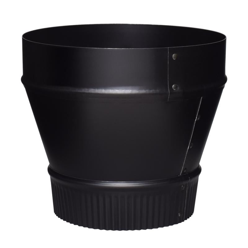REDUCR SML BLK 24GA 6X8"