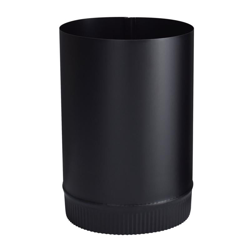 PIPE STOVE BLACK 12X8"