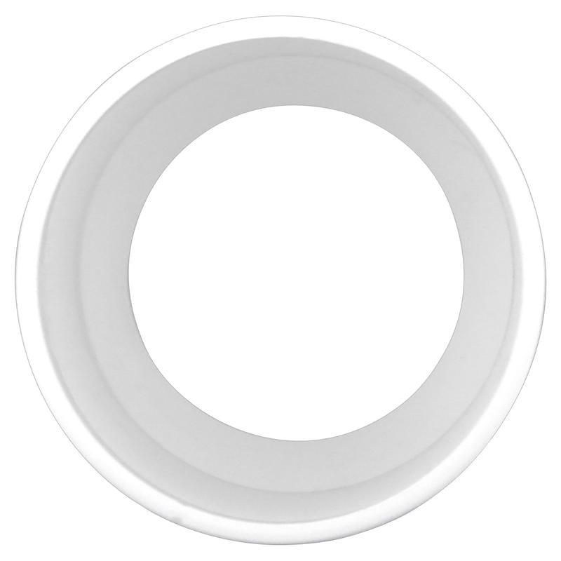 Charlotte Pipe 3 in. Hub X 4 in. D Spigot PVC Pipe Adapter 1 pk