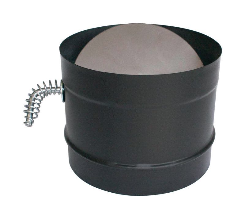 DAMPER SECTION6"BLK PIPE