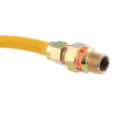 Eastman 1/2 in. FIP X 1/2 in. D MIP 24 in. Stainless Steel Gas Connector