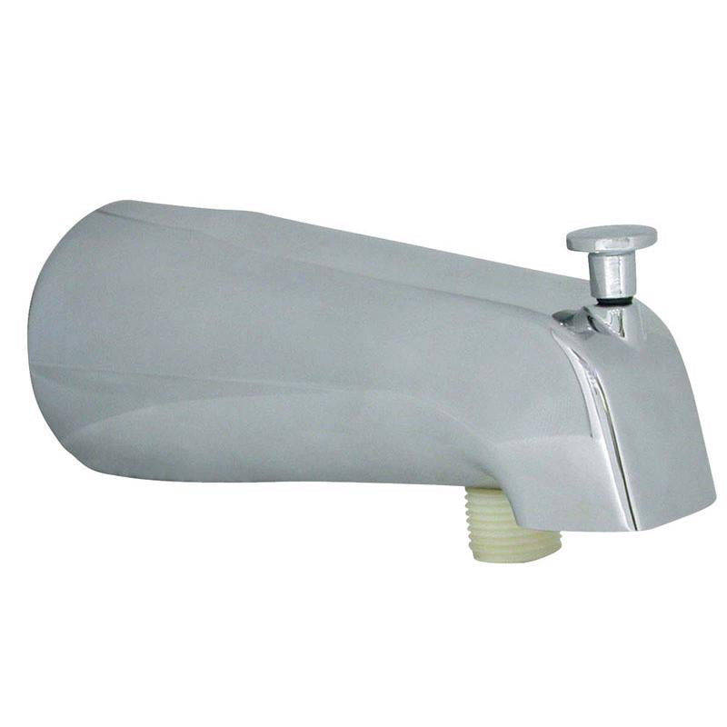 TUB SPOUT W/ ADAPTER CHR