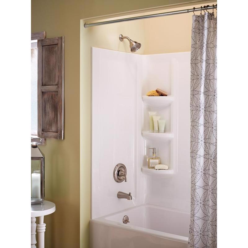 Moen Banbury 1-Handle Brushed Nickel Tub and Shower Faucet