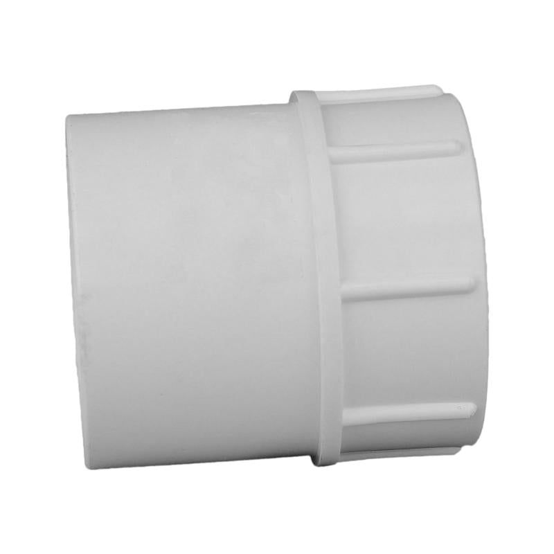 Charlotte Pipe Schedule 40 1-1/2 in. Slip X 1-1/2 in. D FPT PVC Adapter 1 pk
