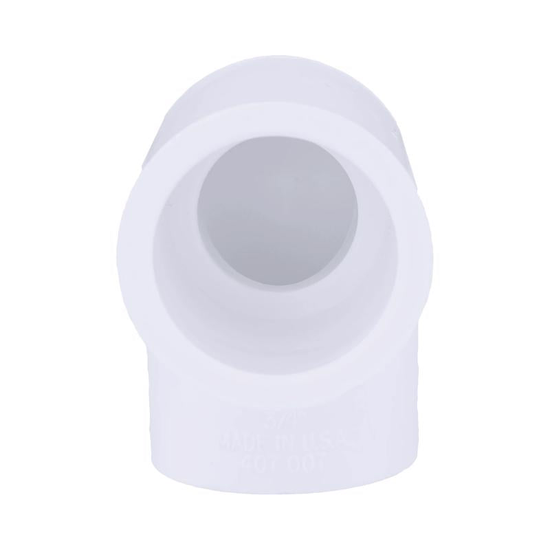 Charlotte Pipe Schedule 40 3/4 in. Slip X 3/4 in. D FPT PVC Elbow 1 pk