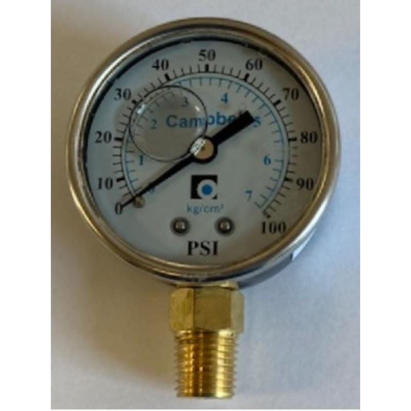 GAUGE PRESS LIQUID FILLD