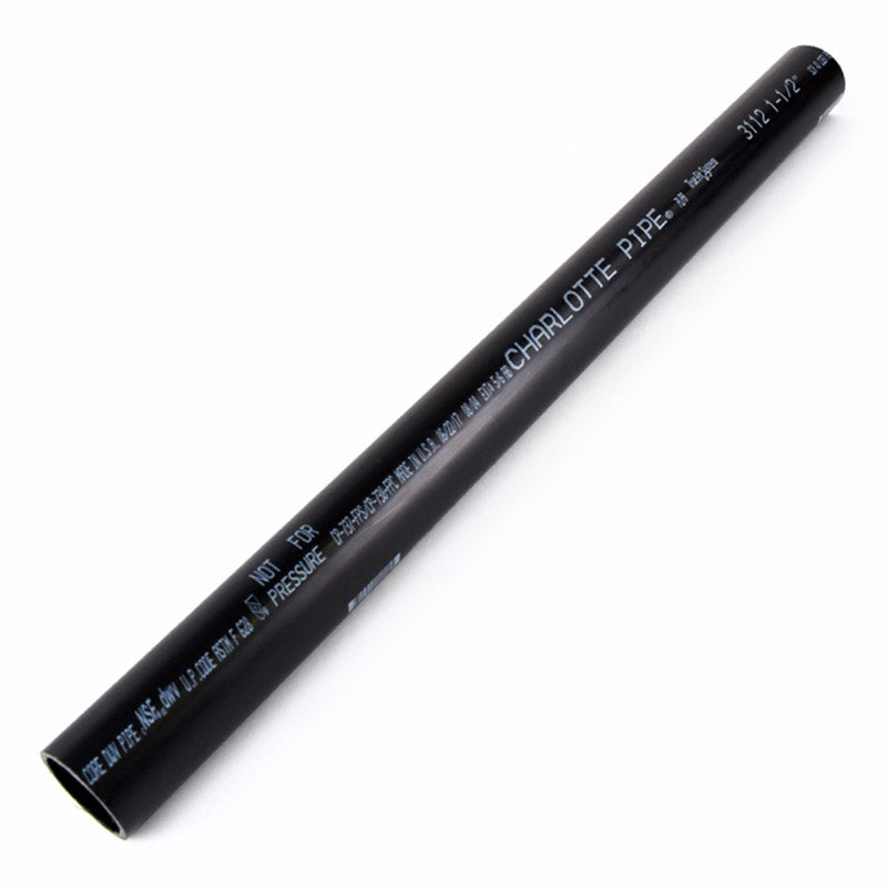 PIPE ABS DWV 1-1/2"X2'