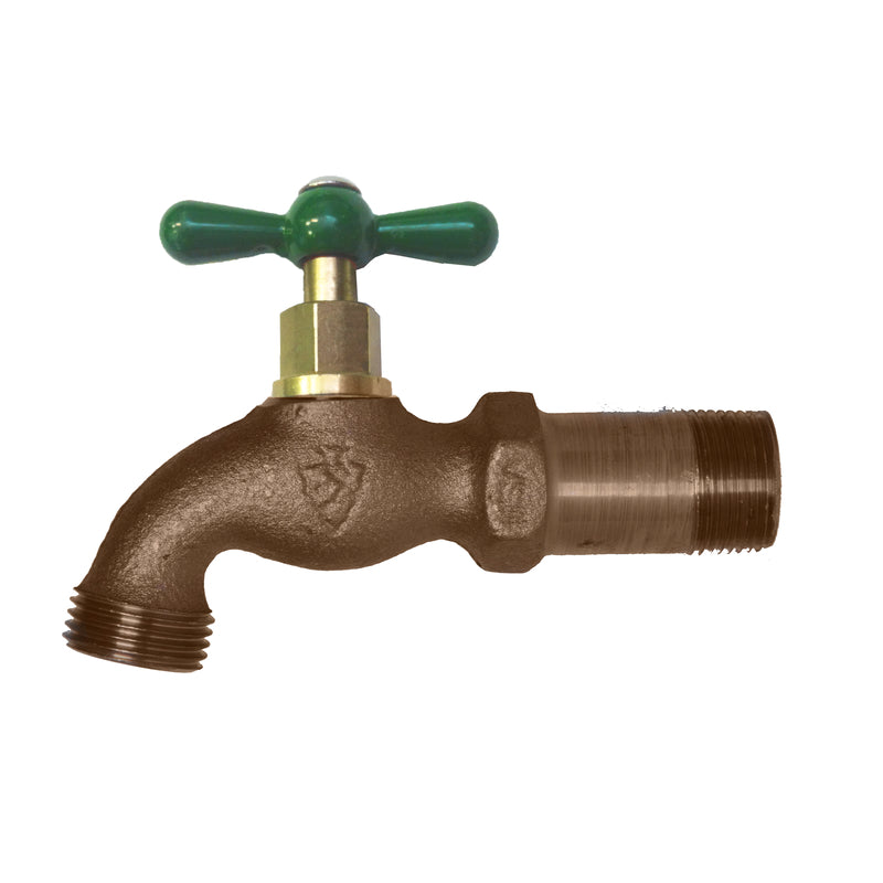 Arrowhead Brass 3/4 in. MIP Hose Brass Hose Bibb