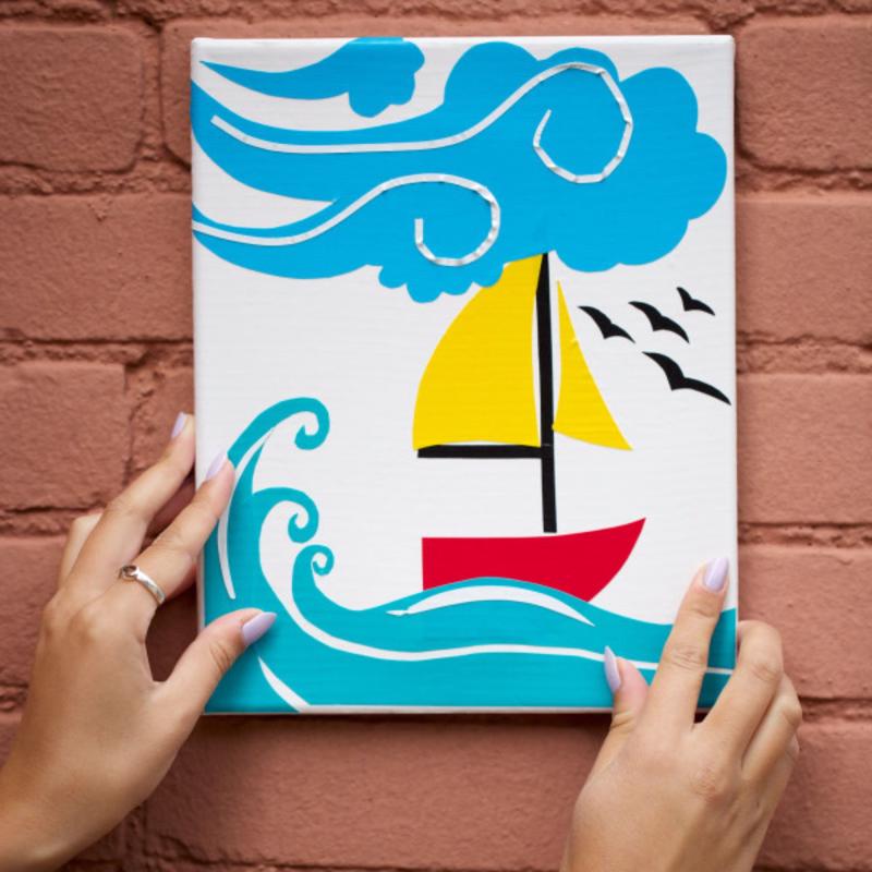 Duck 1.88 in. W X 20 yd L Aqua Solid Duct Tape