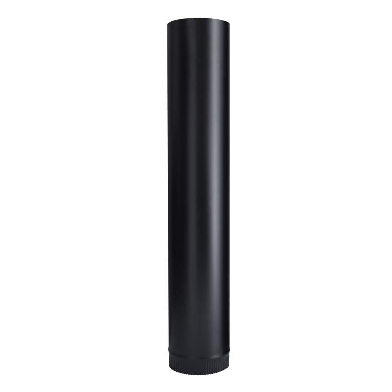 STOVEPIPE BLK STL 6"X36"
