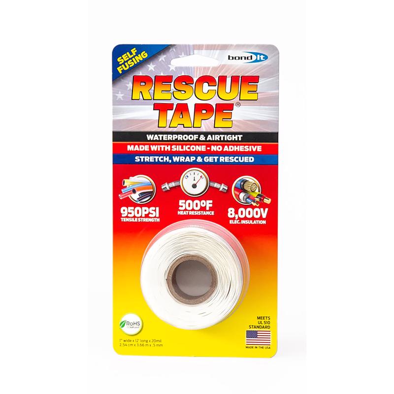 RESCUE TAPE 1" X 12' WHT