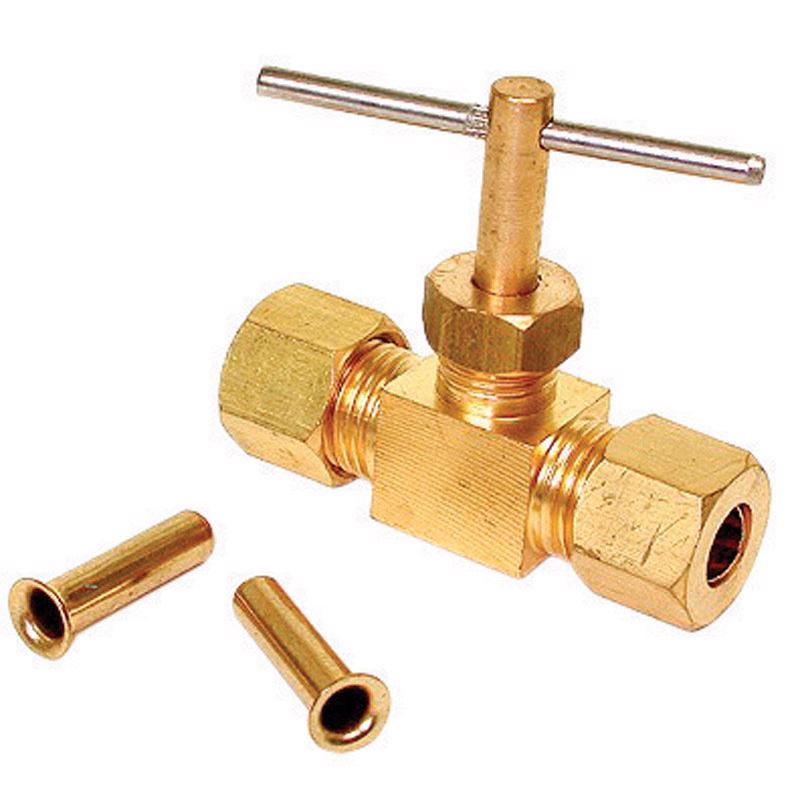 VALV NEEDL STRT 1/4"COMP
