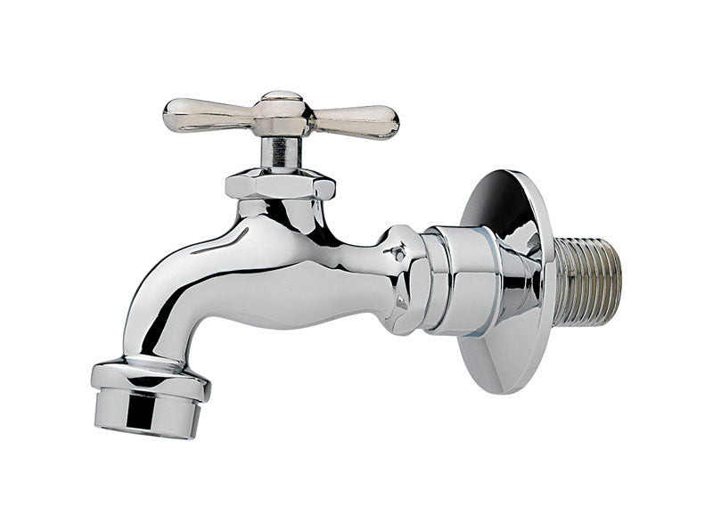 WALL FAUCET1H 1/2"M CHR