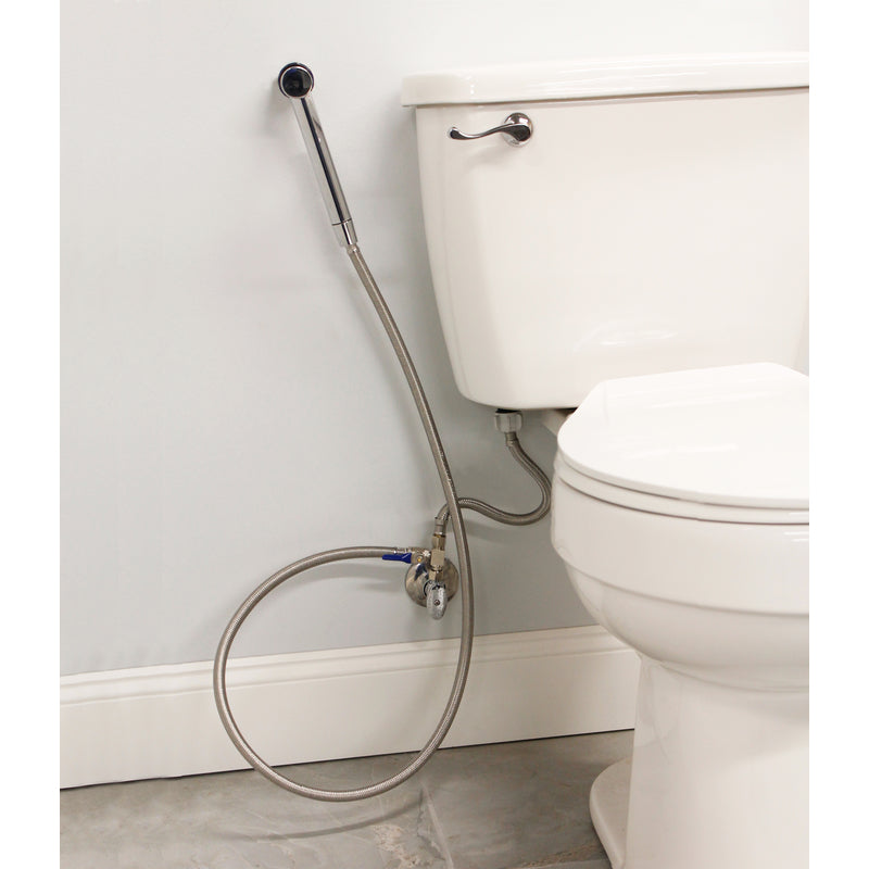 Plumb Pak 0 gal Silver Bidet