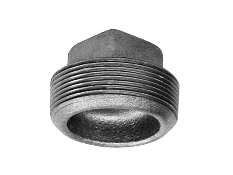 PLUG SQ HEAD BLACK 1.25"