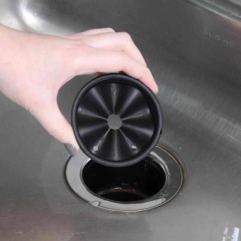 Danco Garbage Disposal Splash Guard Black Rubber 3-3/8 in.