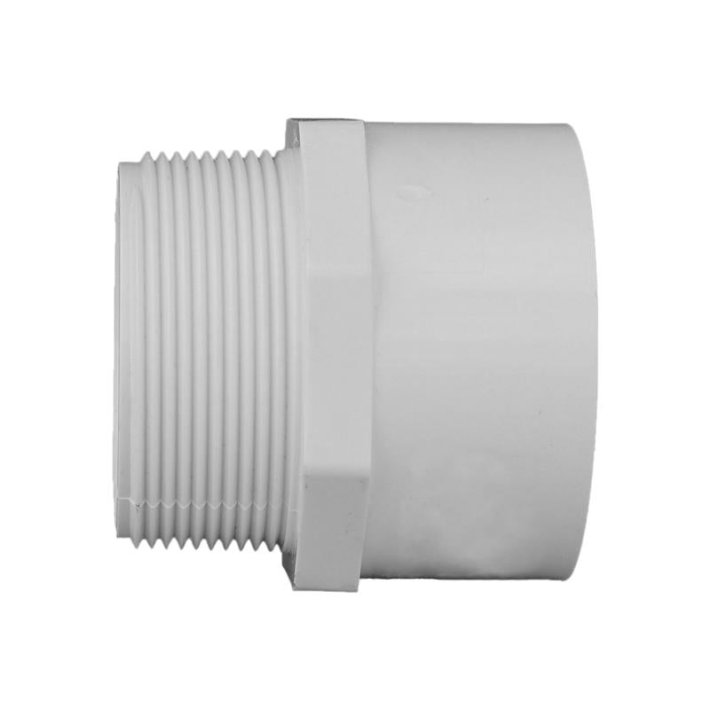 Charlotte Pipe Schedule 40 1 in. Slip X 1 in. D MPT PVC Pipe Adapter 10 pk