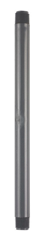 NIPPLE SCH80 PVC1/2"X12"