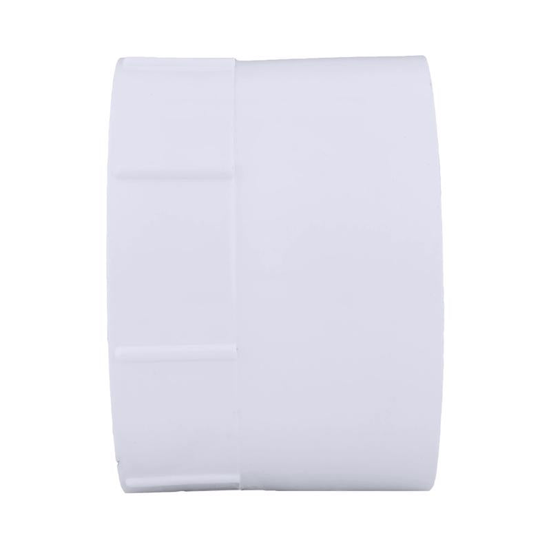 Charlotte Pipe Schedule 40 4 in. Hub X 4 in. D FPT PVC Pipe Adapter 1 pk