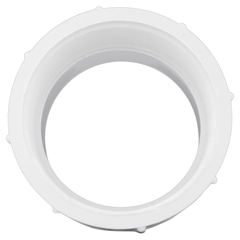 Charlotte Pipe Schedule 40 4 in. Spigot X 4 in. D FPT PVC Pipe Adapter 1 pk