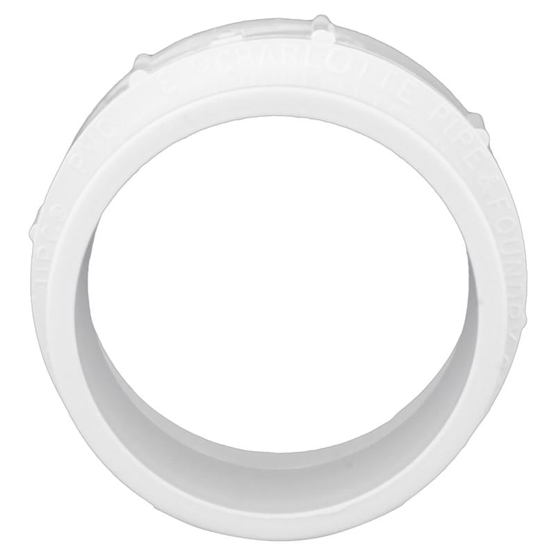 Charlotte Pipe Schedule 40 4 in. Spigot X 4 in. D FPT PVC Pipe Adapter 1 pk
