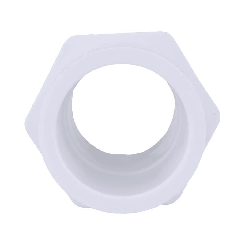 Charlotte Pipe Schedule 40 1 in. MPT X 3/4 in. D Slip PVC Pipe Adapter 1 pk